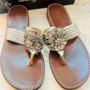 Beverly Feldman Fancy  "Savannah" Sandals